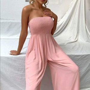 Strapless jumpsuit
